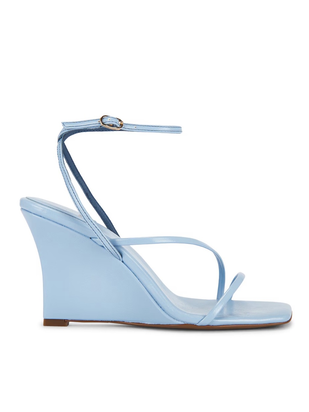 Jeffrey Campbell  Highlight Wedges Sandals Baby Blue shoes Revolve 7.5